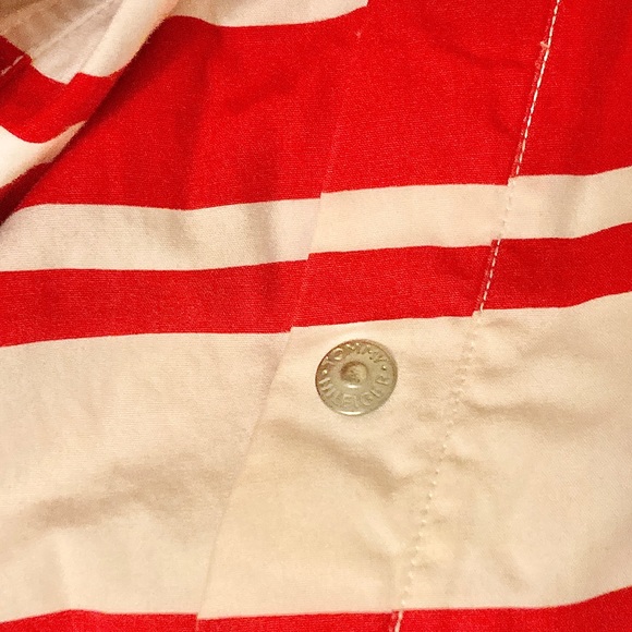Tommy Hilfiger jacket red and white striped - Picture 9 of 11